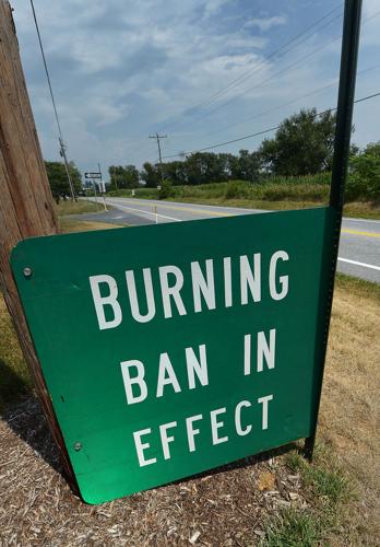 Burning Ban Sign