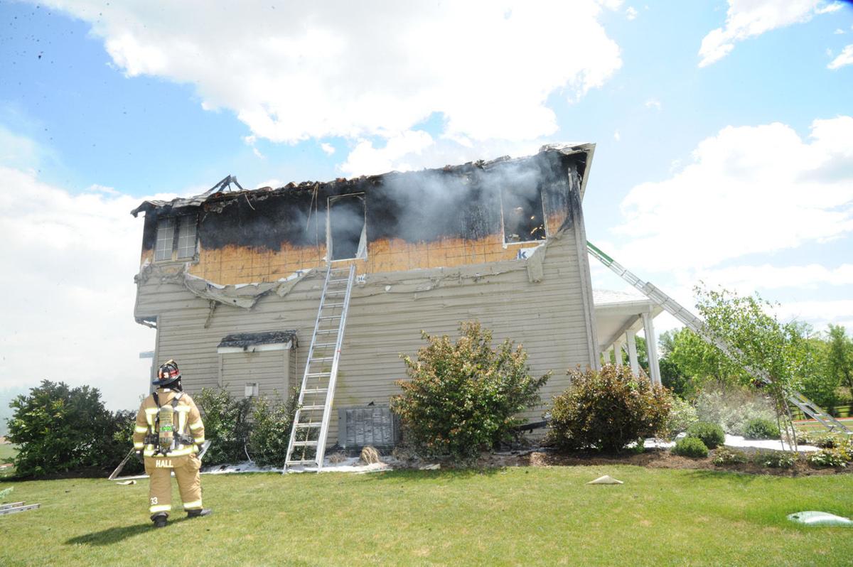 Fire causes heavy damage to Monroe Township home Monday