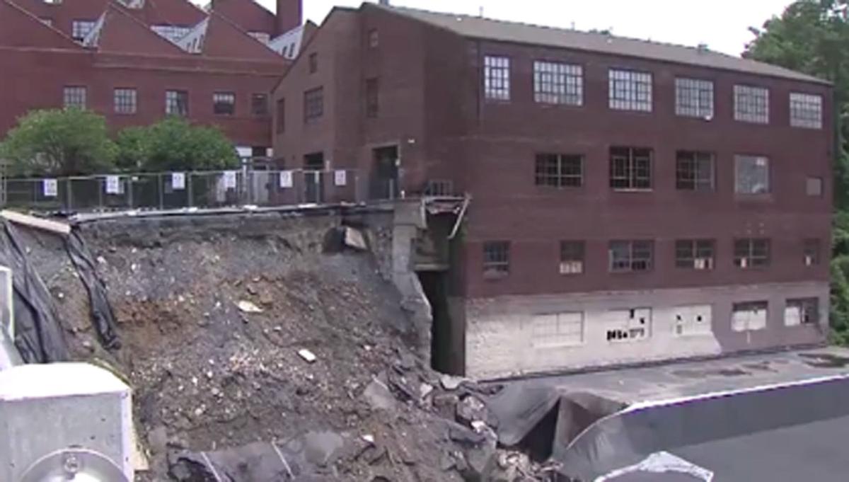 Harrisburg wall collapse