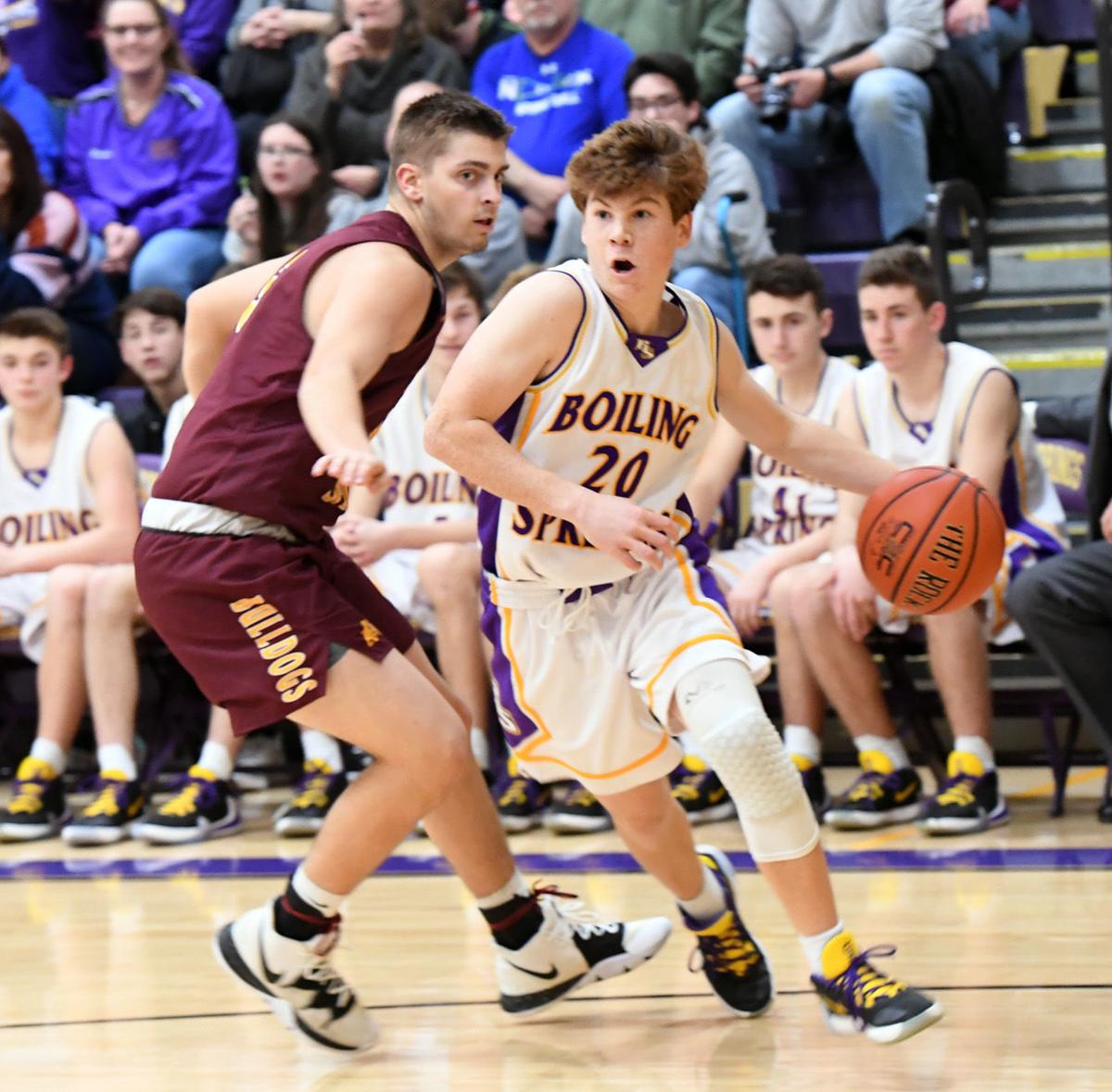 Hs Boys Basketball Big Spring Downs Boiling Springs For Second