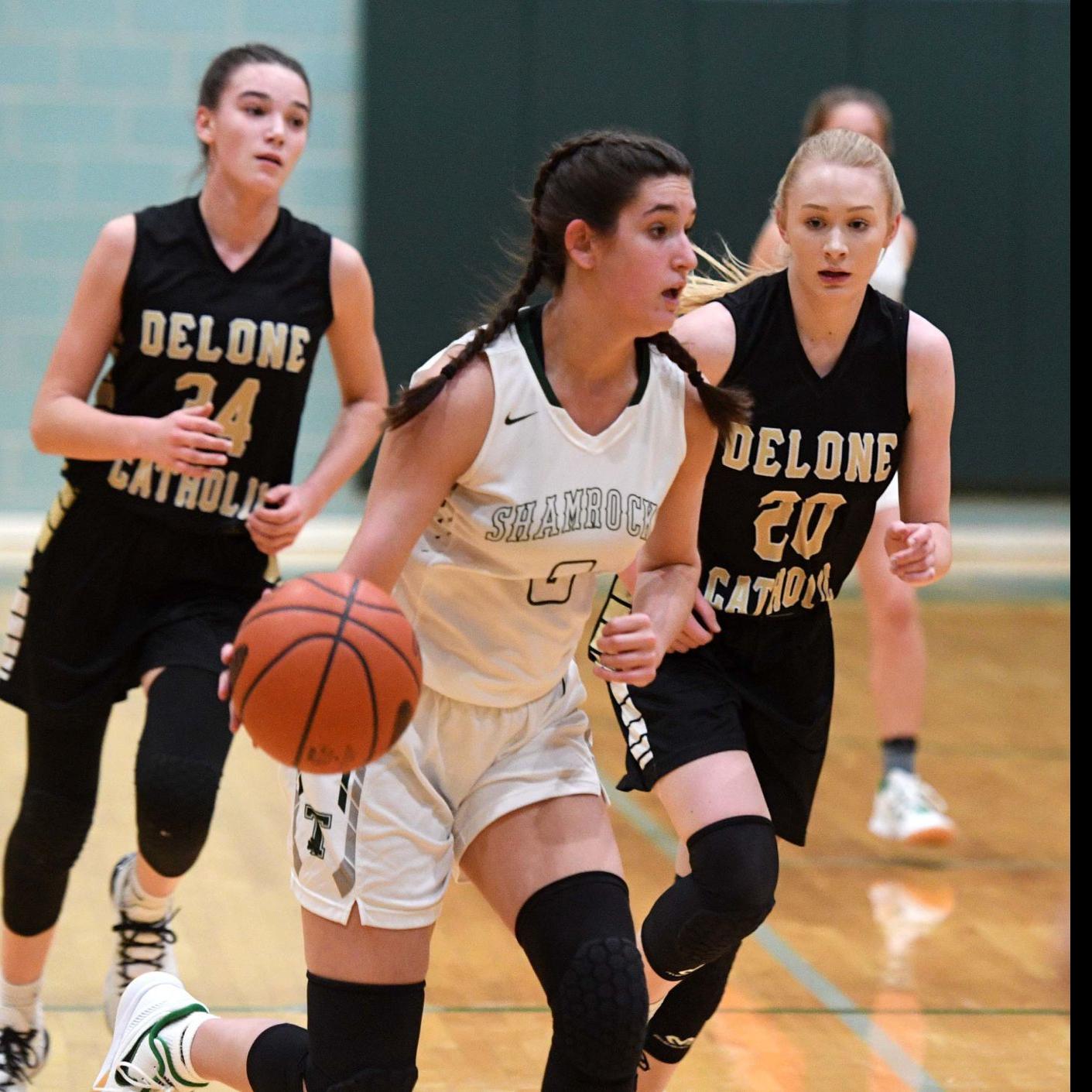 Hs Girls Basketball Delone Catholic S Defense Too Much For