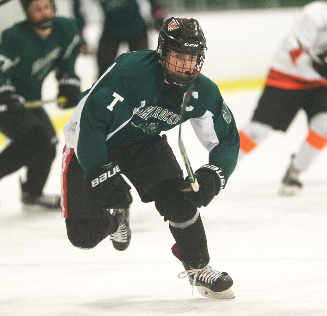 CPIHL Highlights Riley Johnson's 5 goals propels Shamrocks to title game