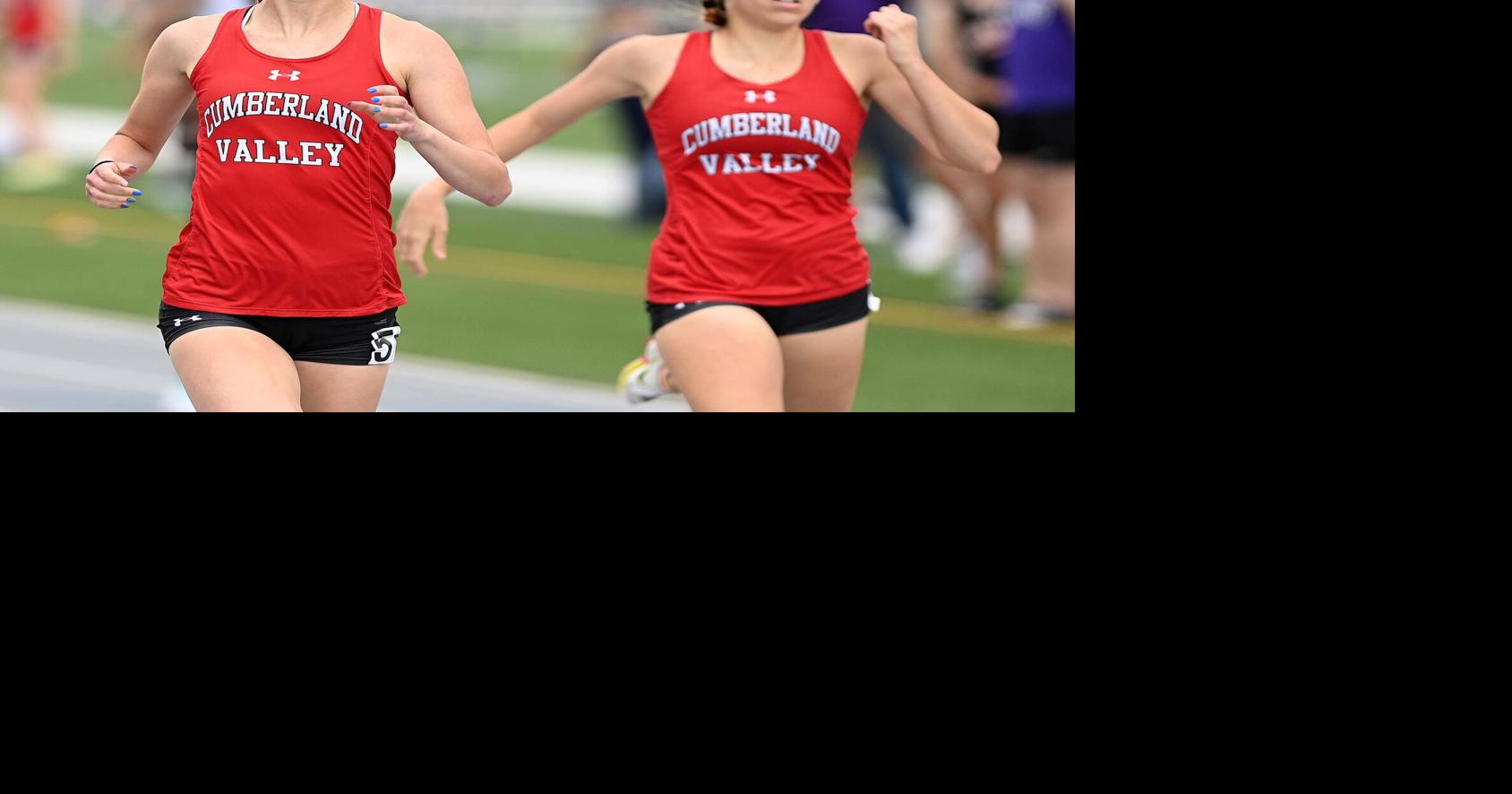 Girls Track and Field Cumberland Valley finishes strong, sweeps relay