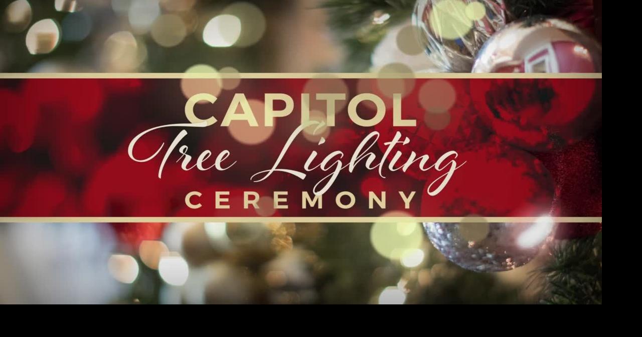The Capitol Christmas Tree lighting ceremony in Harrisburg