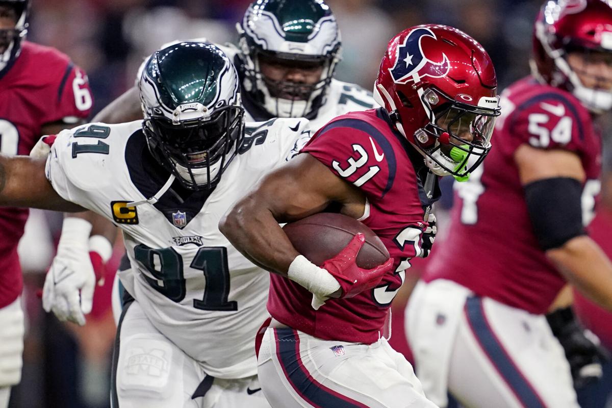 Jalen Hurts Leads Eagles To Win Over Texans, First 8-0 Start