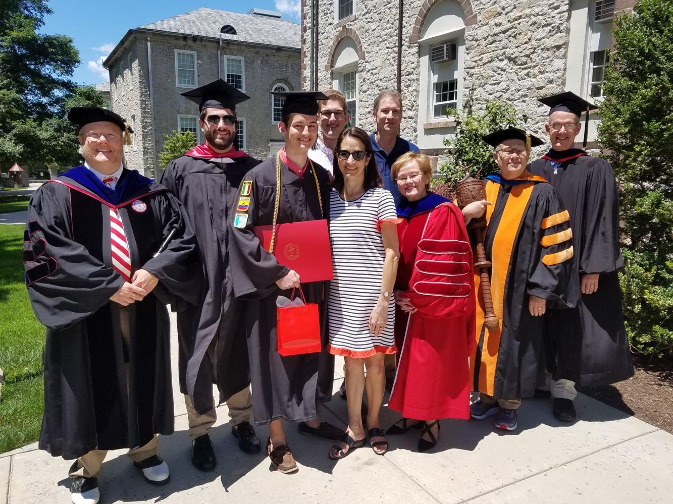 Dickinson College hosts special commencement ceremony for graduate who