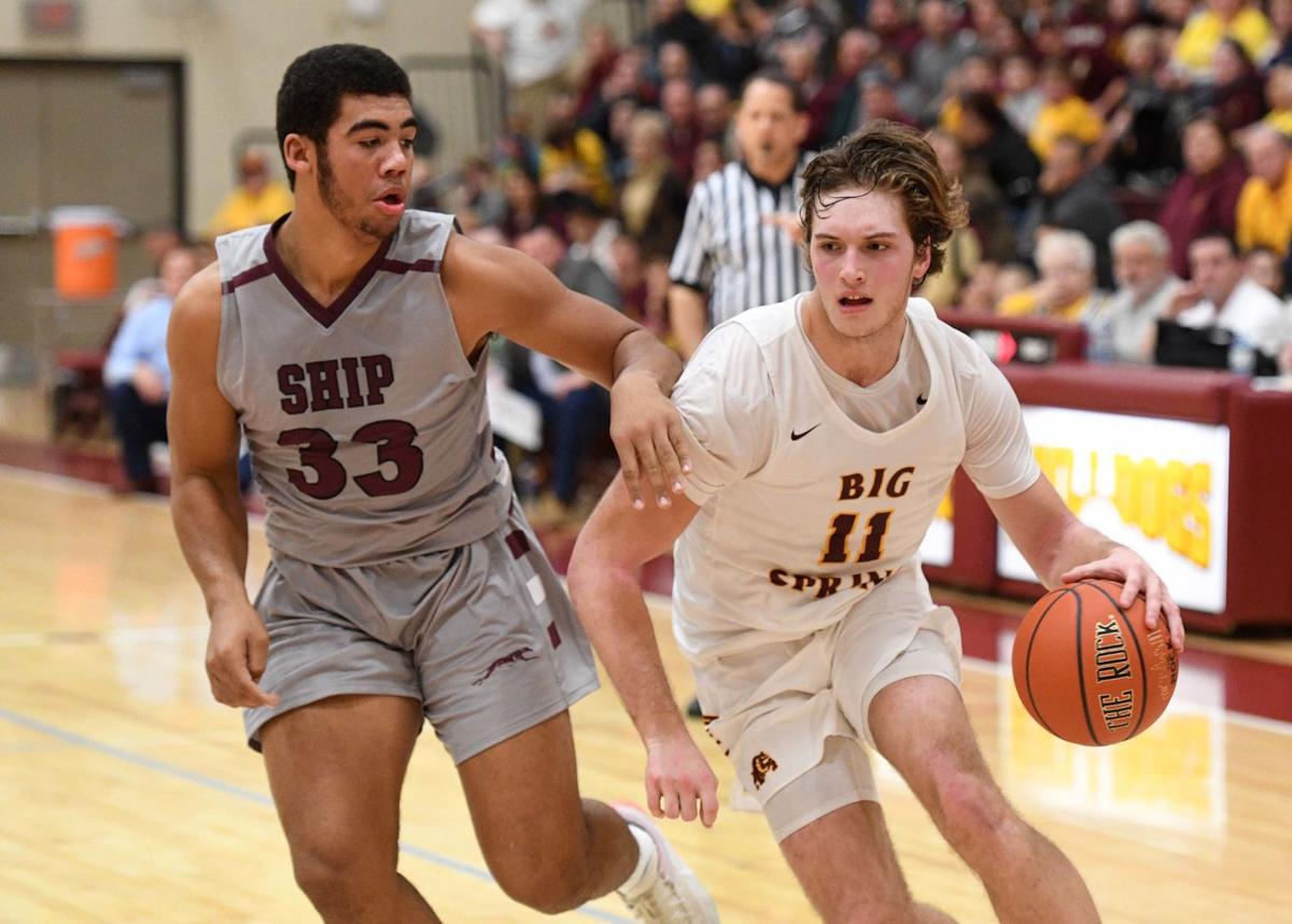 Hs Boys Basketball Anthony Smith Collin Taylor Have Big Nights Inside To Lead Shippensburg Over Big Spring Boys Basketball Cumberlink Com