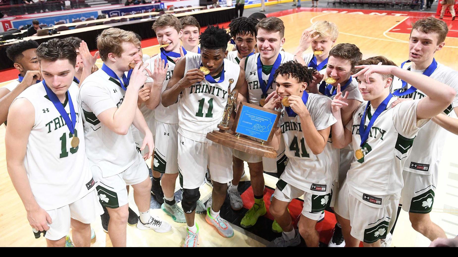 District 3 Boys Basketball Trinity Wins Seventh Straight Gold