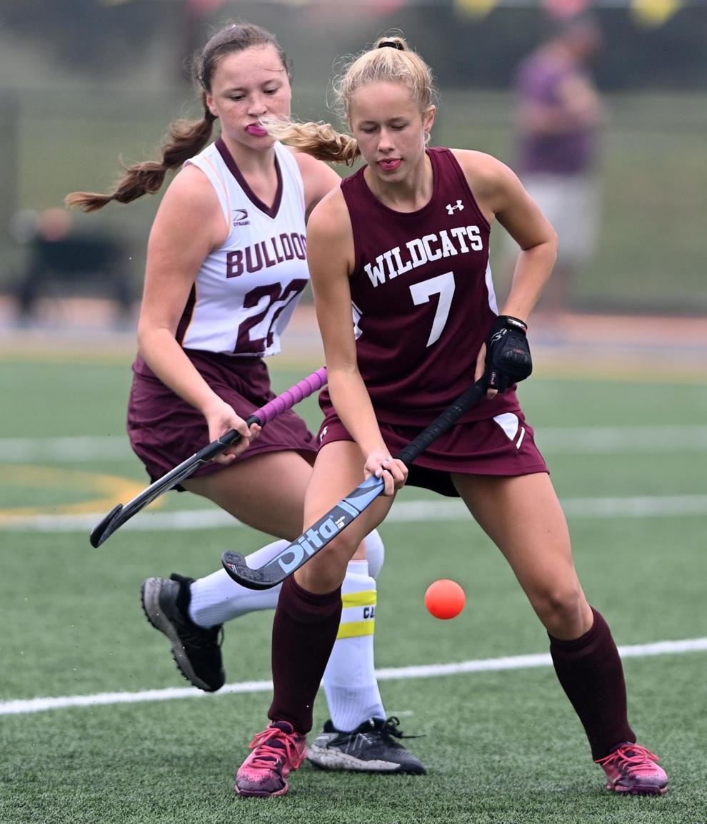 HS Field Hockey Northern's Brynn Crouse and East Pennsboro's Alison