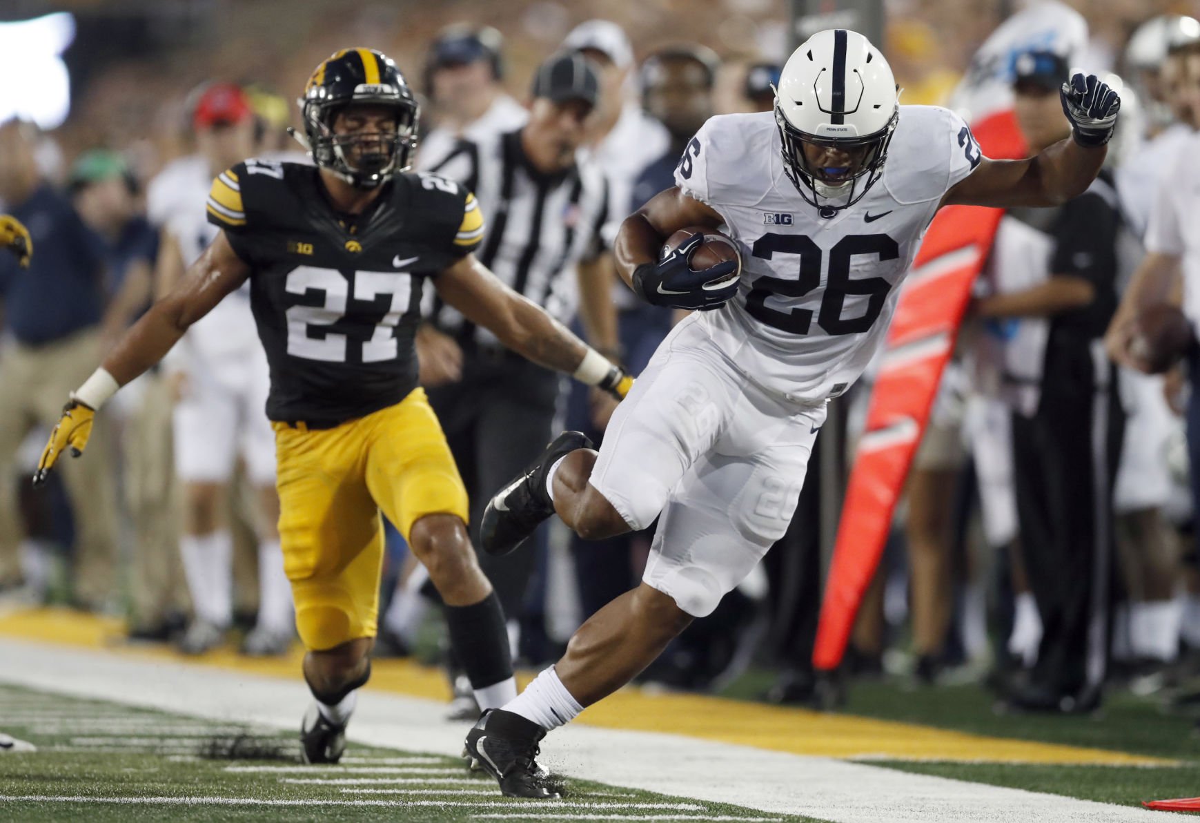 Saquon Barkley Enters Week 5 as Heisman Trophy Favorite Saquon Barkley Enters Week 5 as Heisman Trophy Favorite
