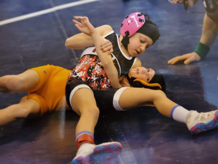 little girl wrestling singlets
