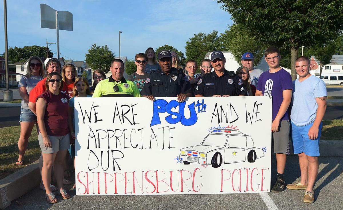 Shippensburg youth group shows appreciation for police Shippensburg