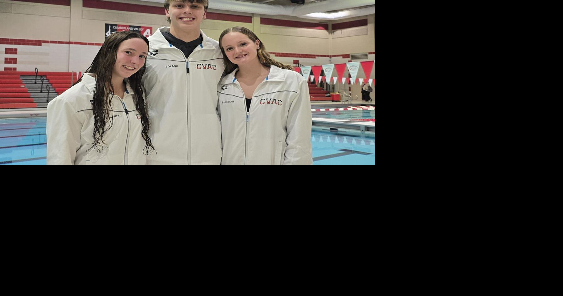 Swimming: Cumberland Valley trio shines at winter nationals