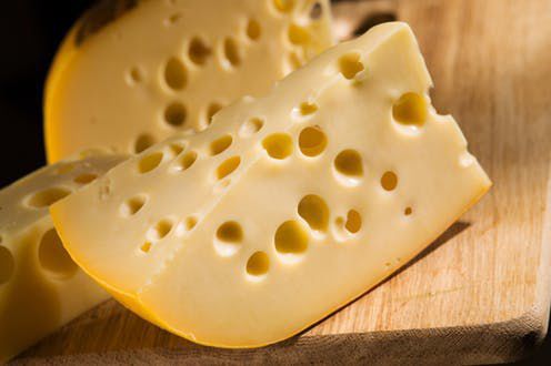 curious kids: why does swiss cheese have holes?
