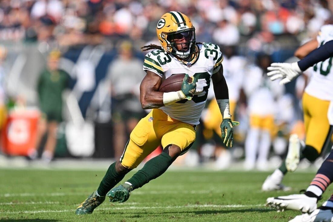 Will Aaron Jones Score a TD Against the Lions Thursday Night