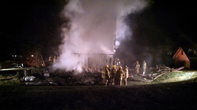 Fire destroys Perry County home