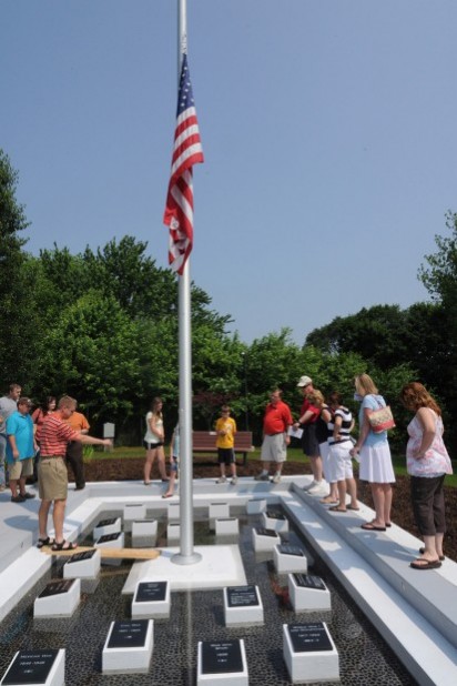Memorial Day celebrated at Silver Spring's newly dedicated veterans