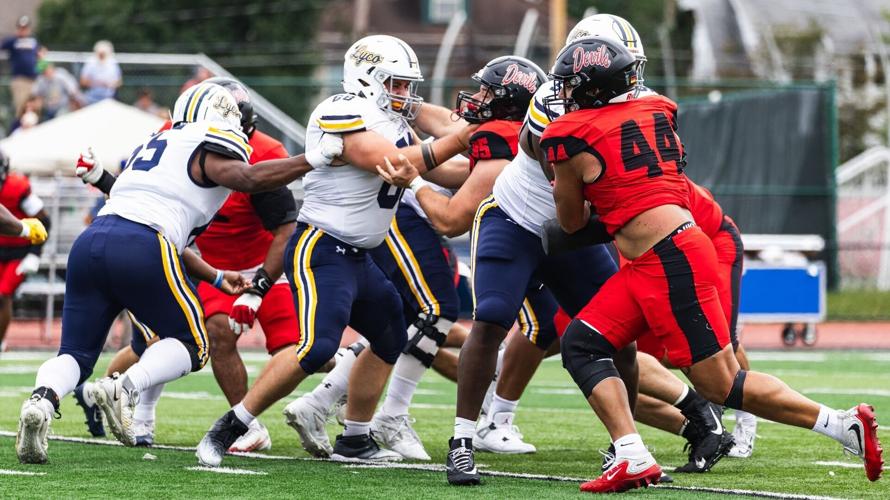 FB - Third Quarter Dominance Sparks Devils to CC Win Over Blue Jays