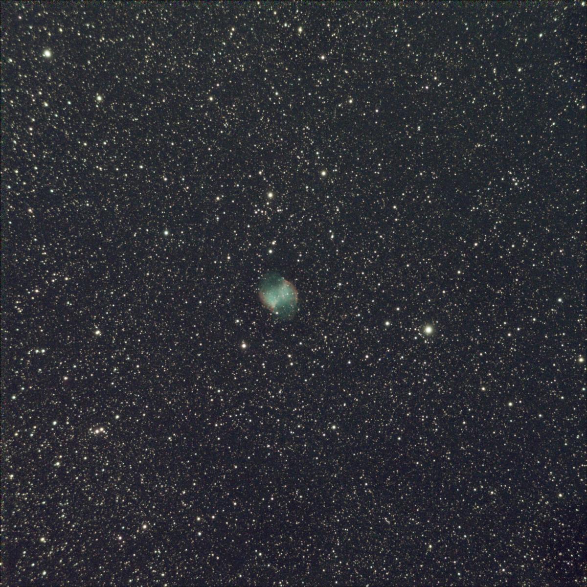 orion nebula through binoculars