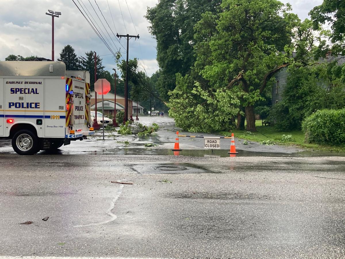Localized Storms Cause Power Outages Damage In Carlisle Carlisle Cumberlink Com