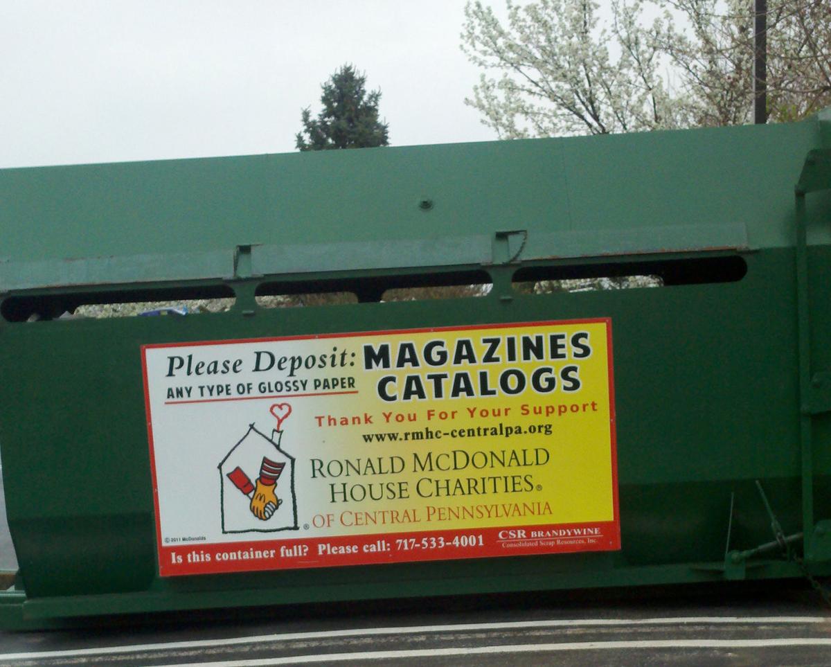 Ronald McDonald House Charities to collect magazines for recycling
