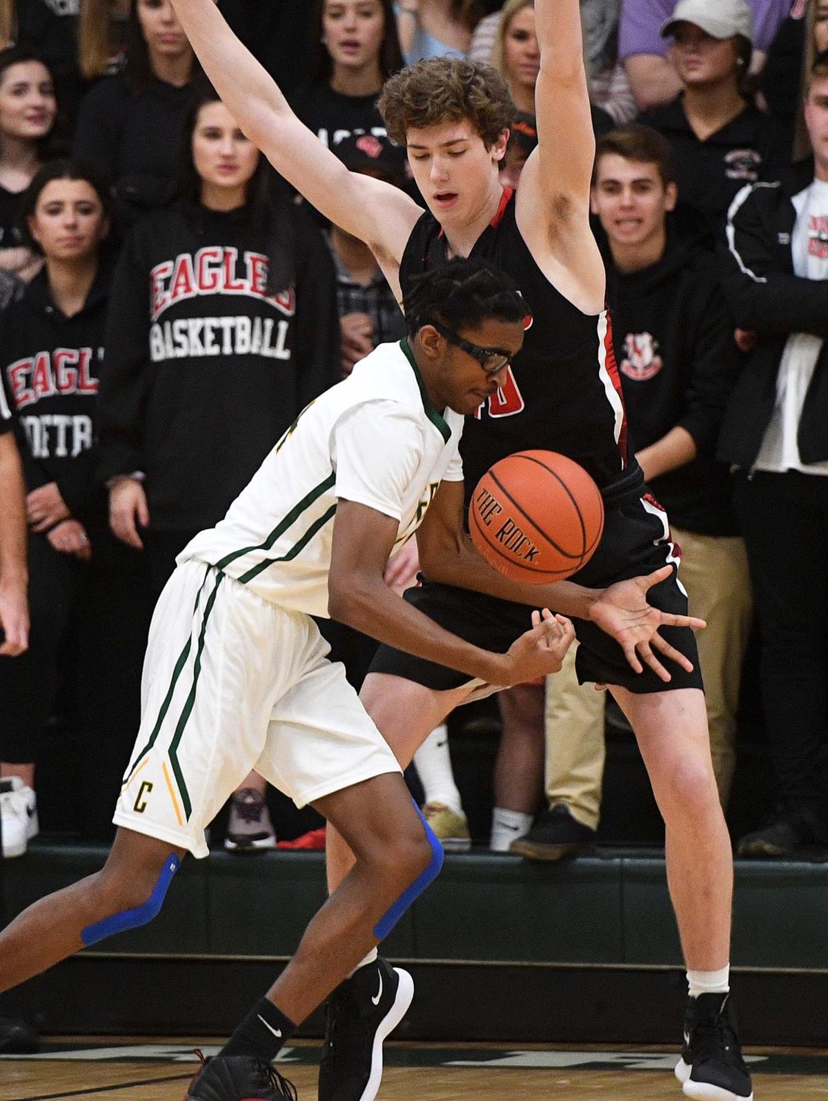 Hs Boys Basketball James Barlow Trevor Hamilton Hand Cumberland