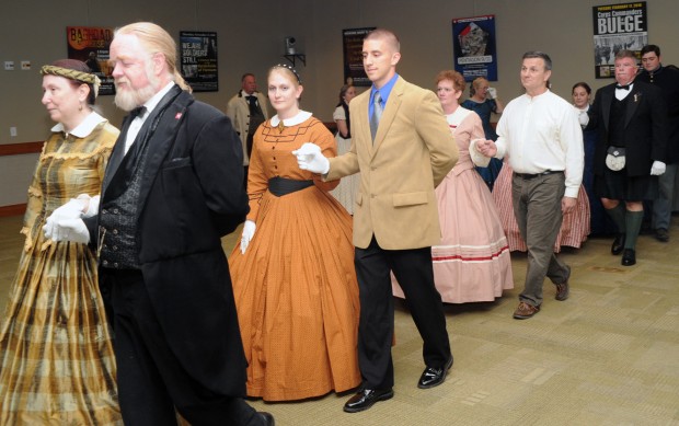 Area residents relive Civil War era with ball