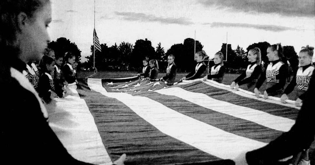 Local high school football games took on a somber tone in the aftermath of 9/11