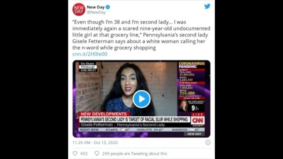 Video Shows Pennsylvania Karen Call Lt Governor S Brazilian Born Wife The N Word Nation Cumberlink Com
