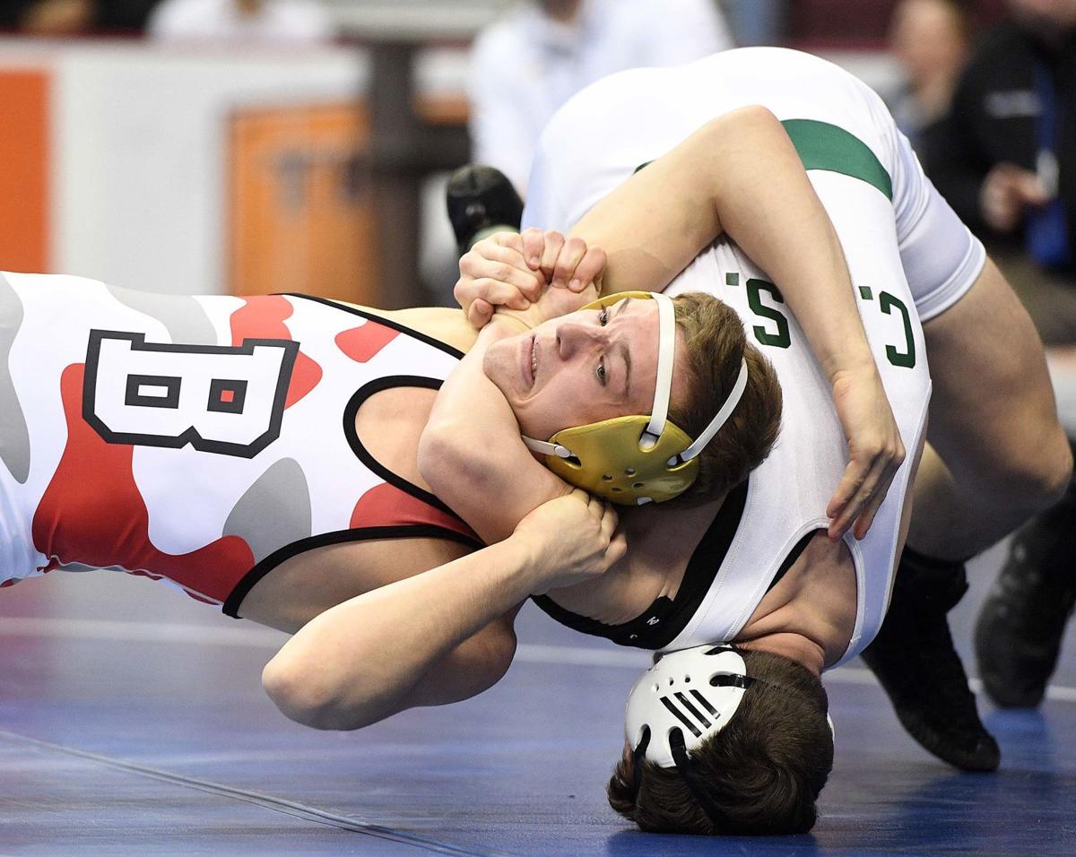 PIAA Individual Wrestling Carlisle's Colton Zimmerman wins first state