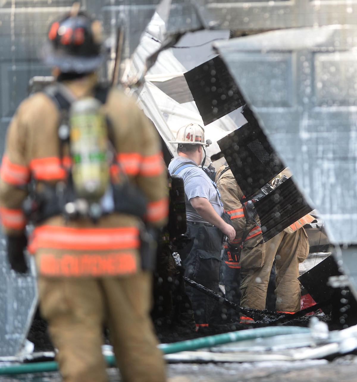 South Middleton Garage Fire