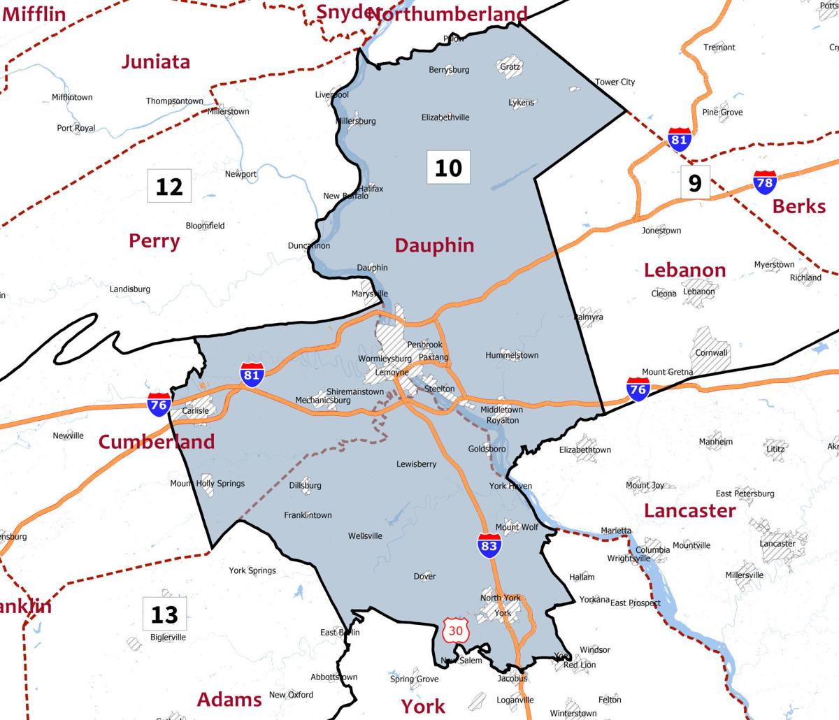 Cumberland County Candidates On The Move In New Pa Congressional Map Politics Cumberlink Com