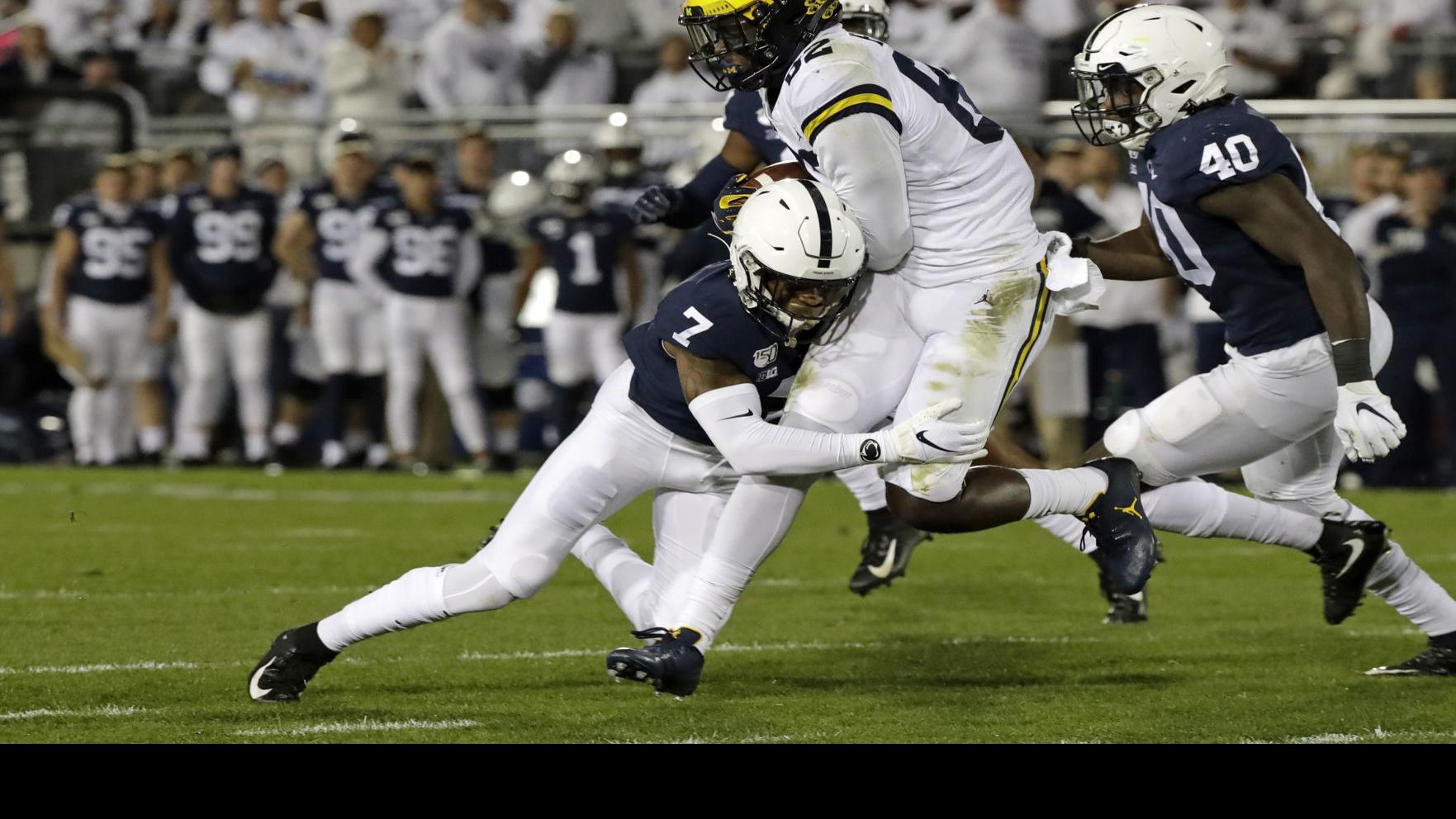 Collins Penn State S Jaquan Brisker Improving Even In Lost