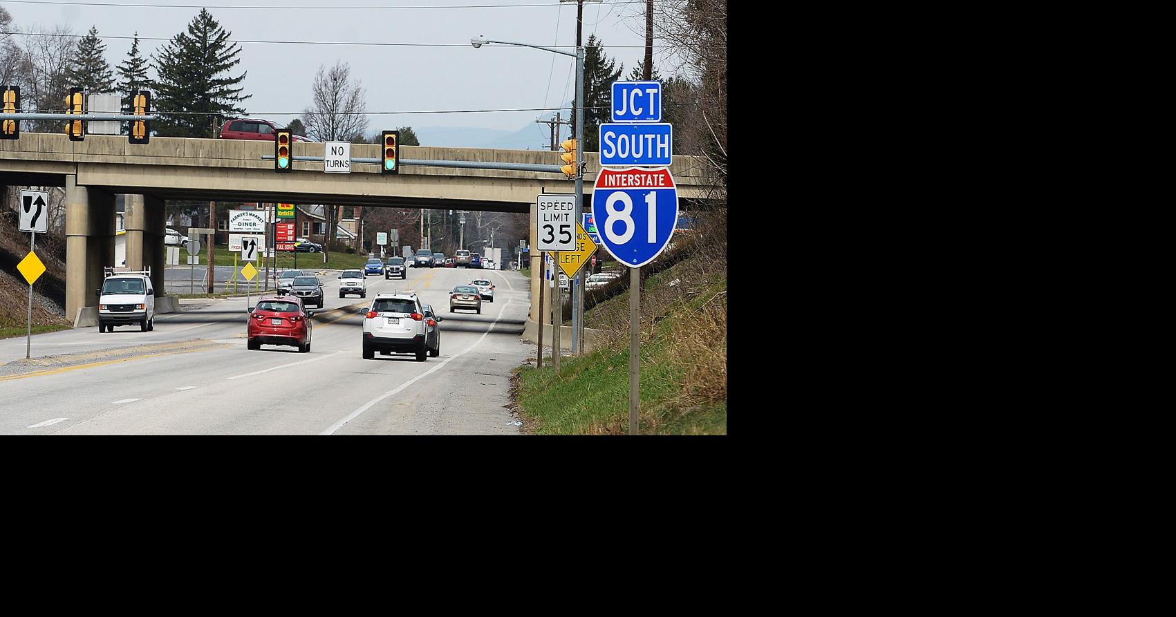Detours in place this weekend as work on Interstate 81 ramps begin in Carlisle area