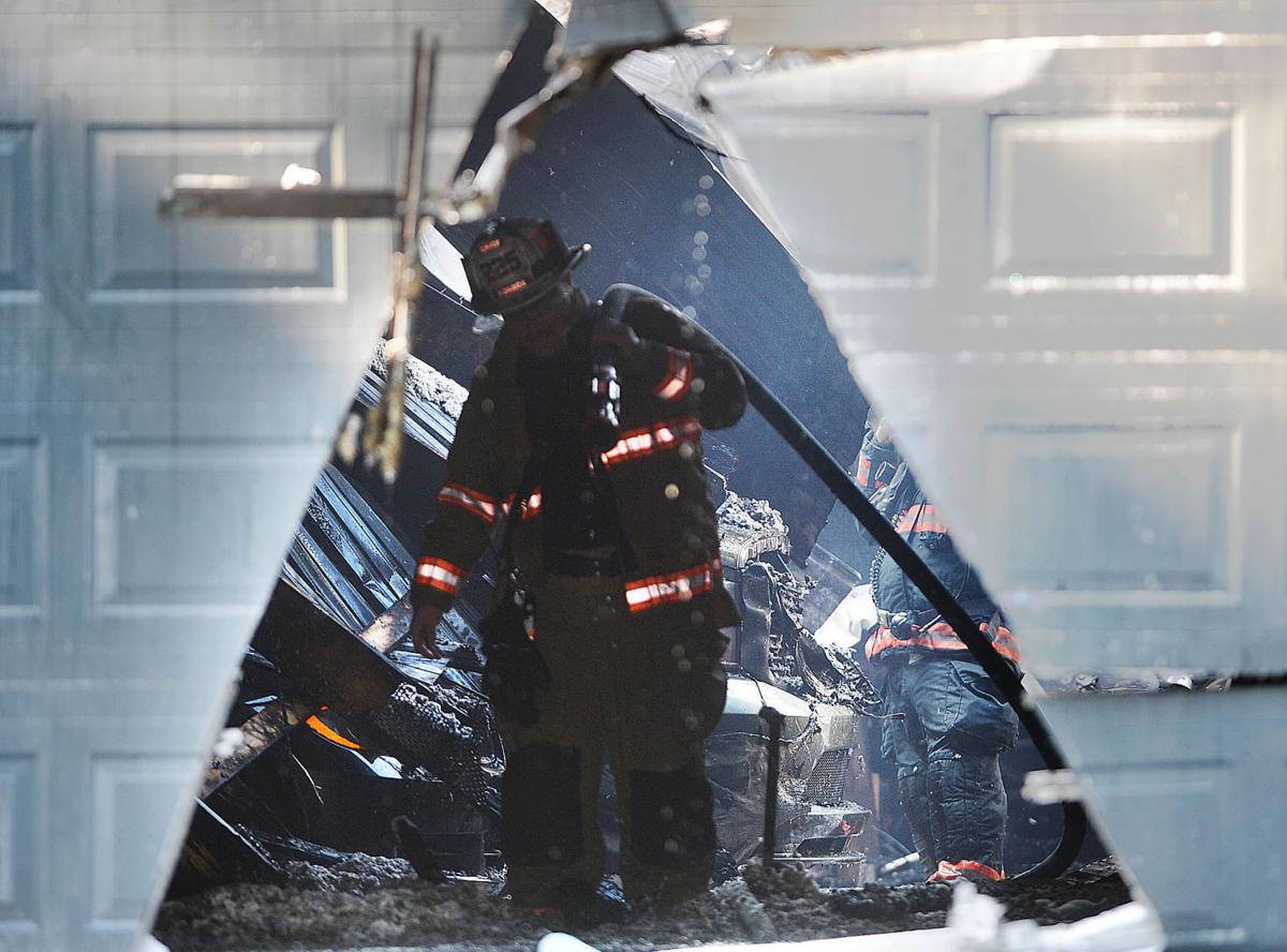 South Middleton Garage Fire