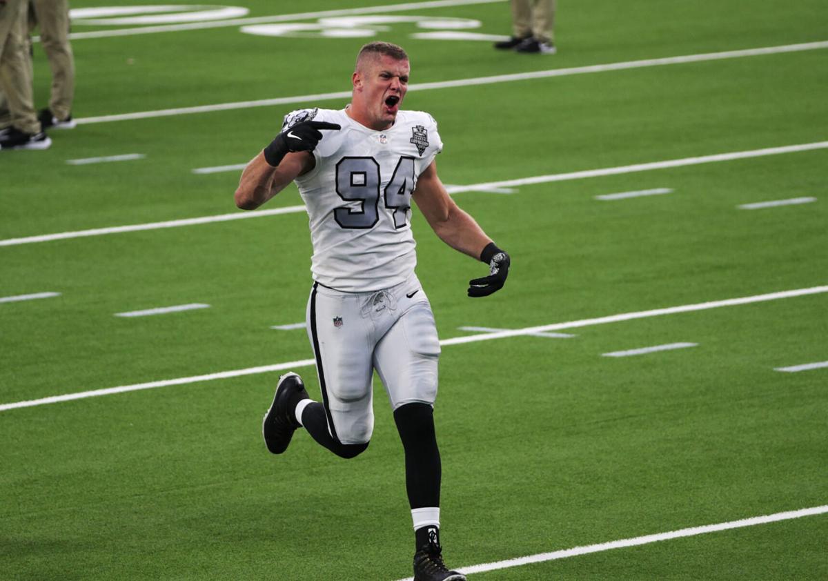 Las Vegas Raiders defensive end Carl Nassib came out as gay this week, saying representation and visibility are important.