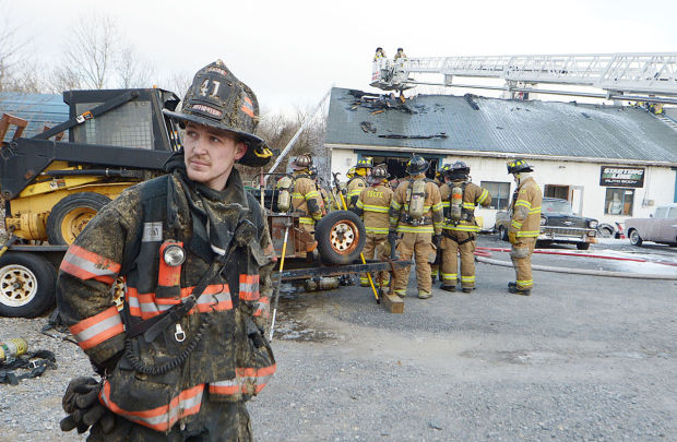 Line Auto Body Fire