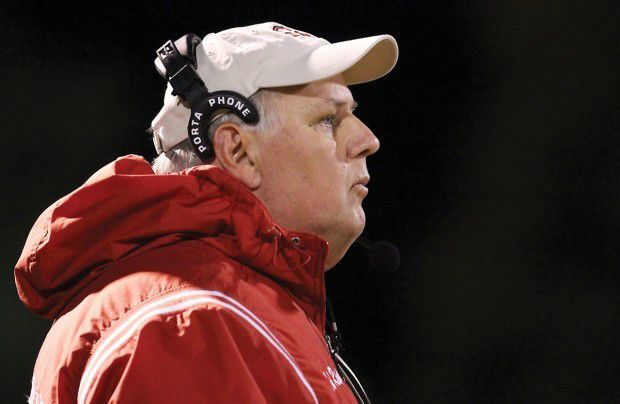 CV's Tim Rimpfel walks the sidelines vs. Red Lion in 2012