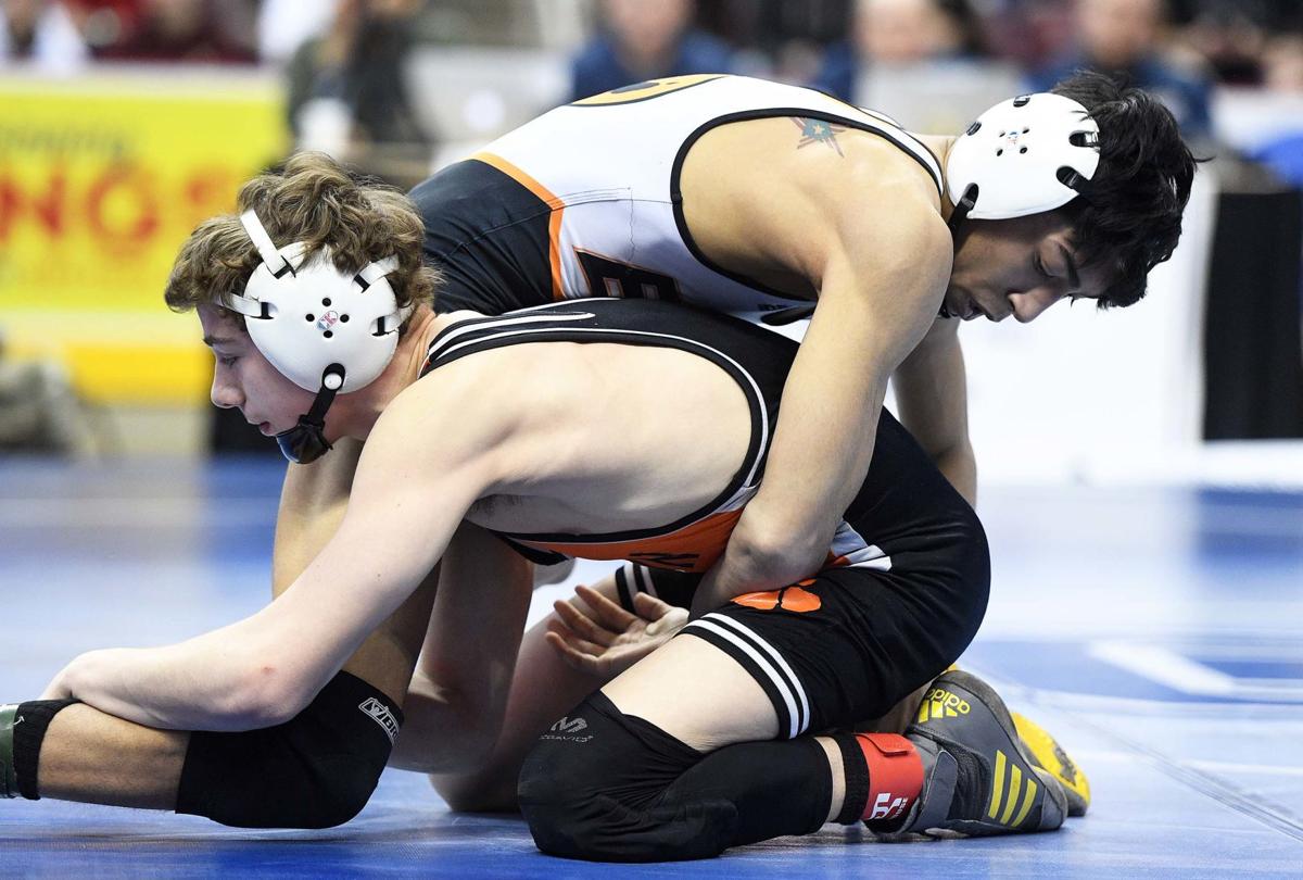 PIAA Individual Wrestling Carlisle's Colton Zimmerman wins first state