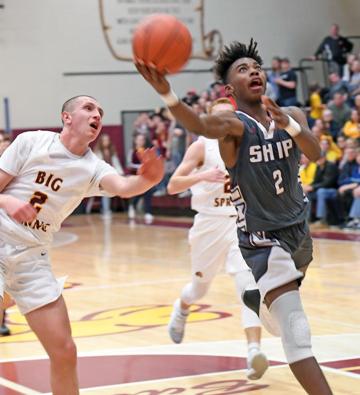 Hs Boys Basketball Big Spring Shocks Shippensburg In Team S