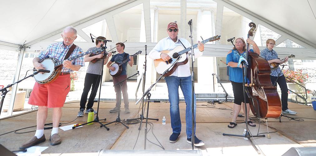 A bluegrass tradition continues on the grass at Dickinson College in
