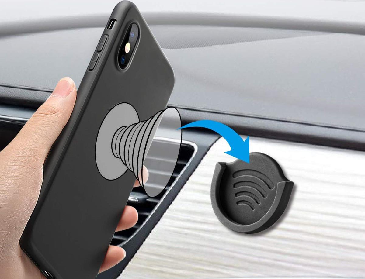 This Mobile Phone Car Mount Uses Your Pop Socket Home Garden