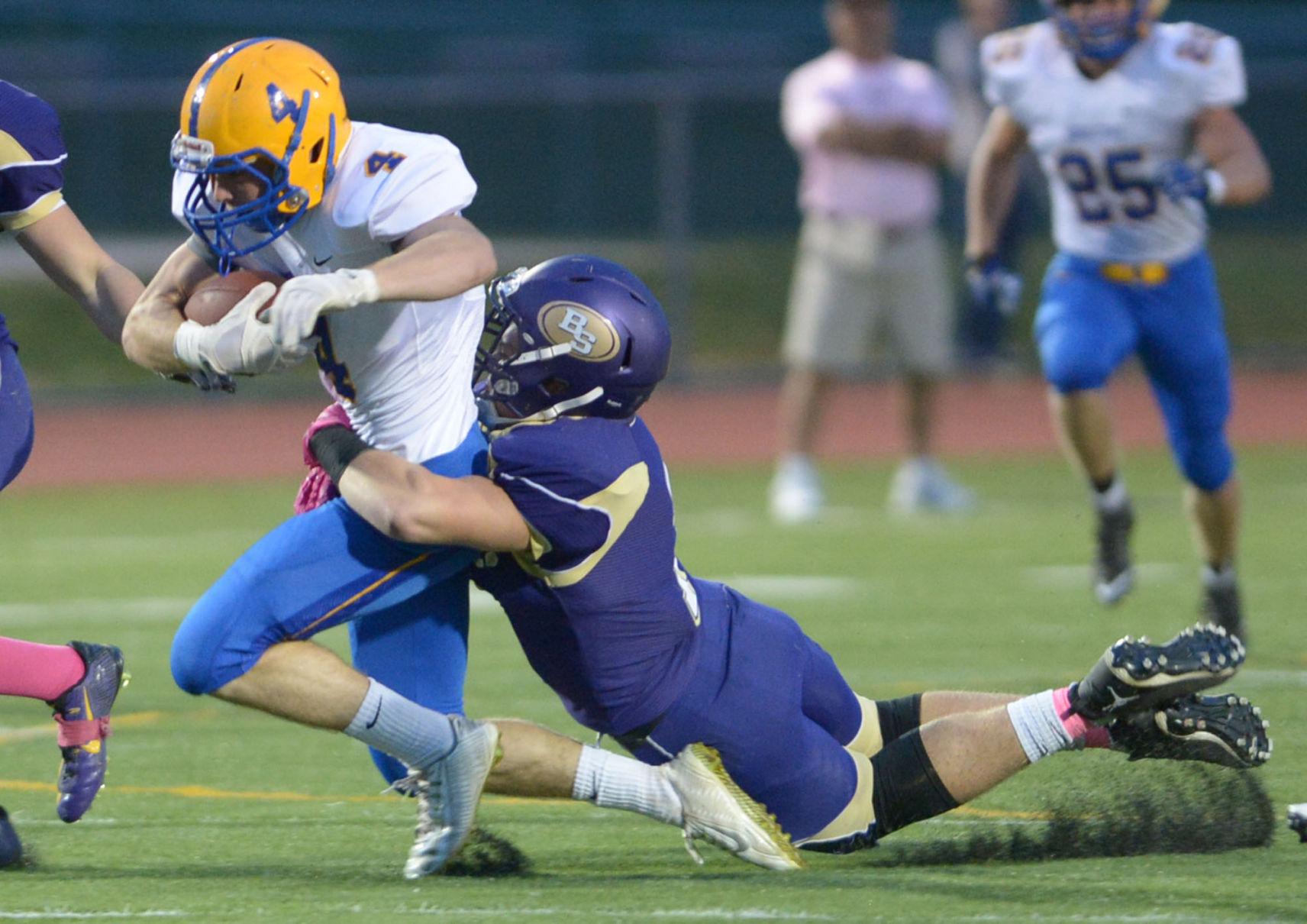 HS Football Boiling Springs implodes on pinkout night after tough