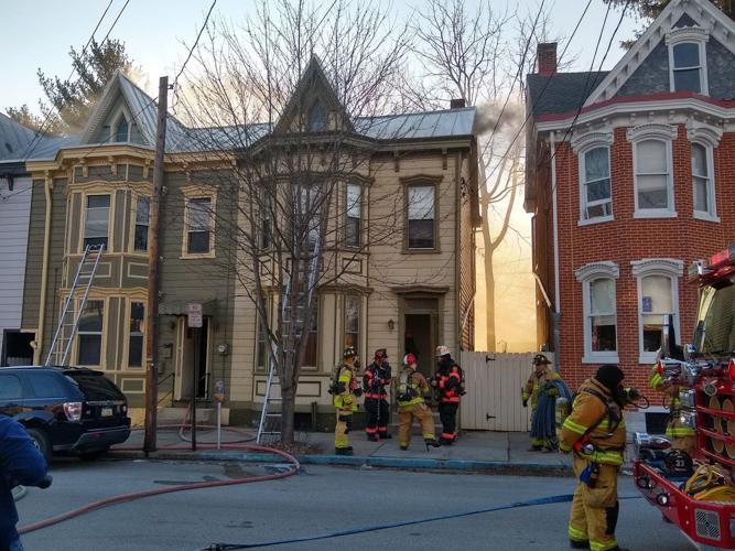 House fire closes parts of West Pomfret, South Pitt streets in Carlisle