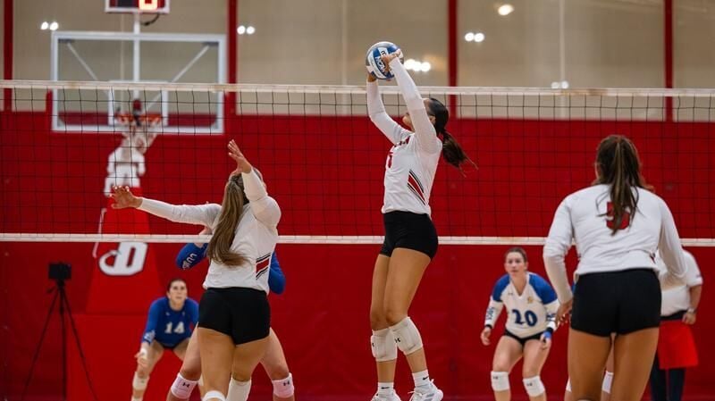 Devils Nipped by Falcons in Five Sets