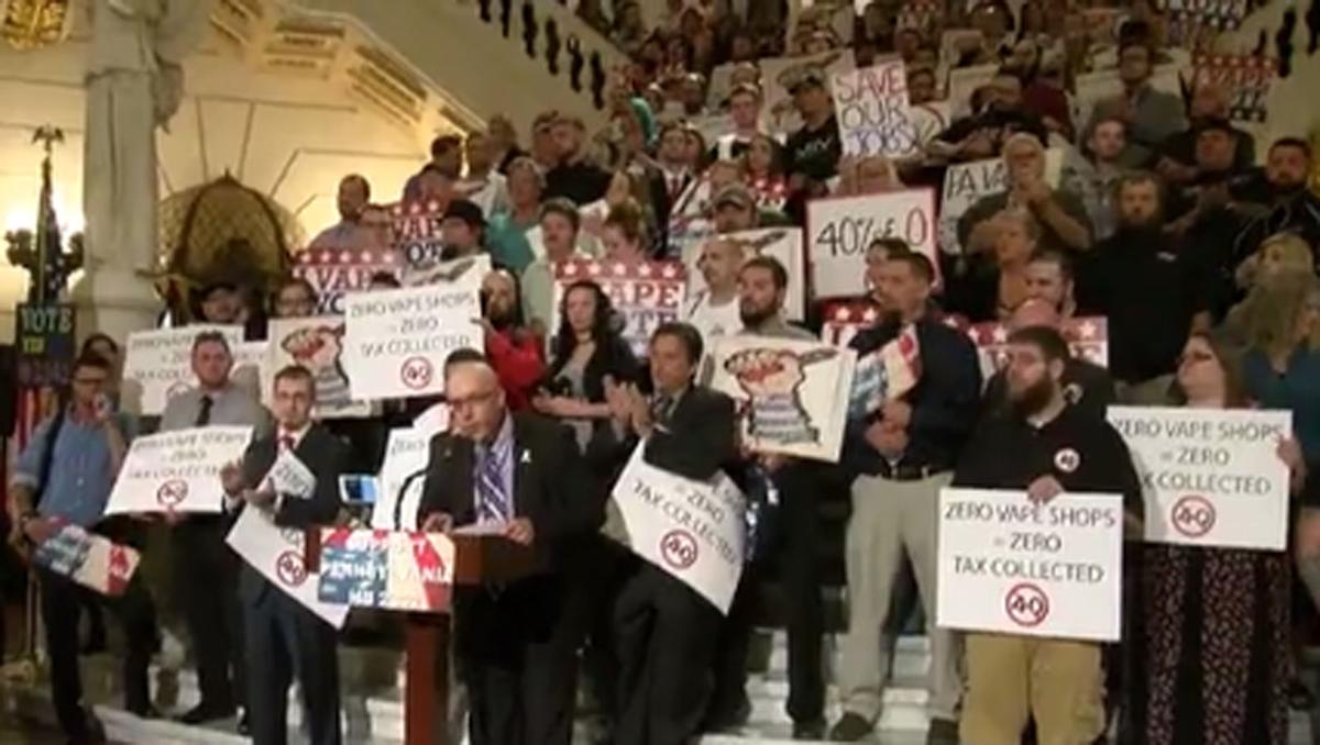 Vaping rally