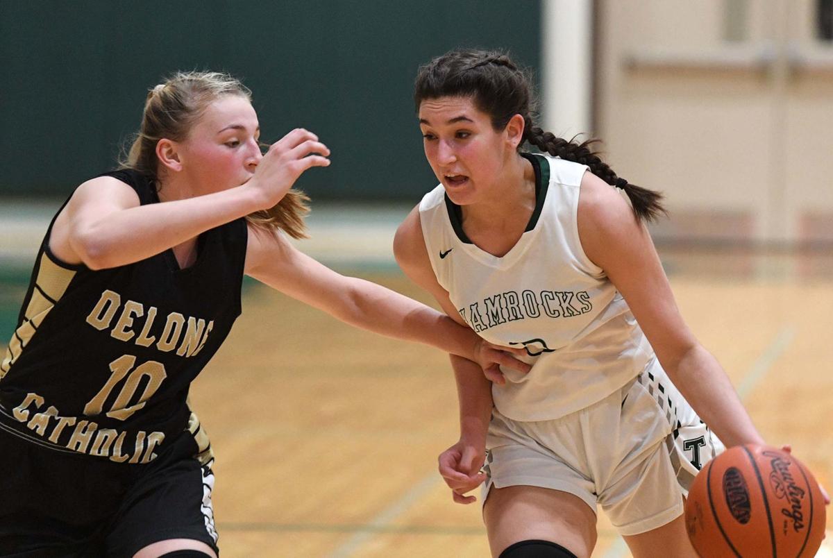 Hs Girls Basketball Trinity S Ava Stevenson Already Feels Part Of