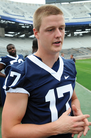 Penn State Football: Trinity's Kuntz back on the field and fighting for ...