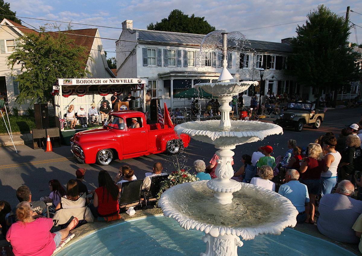 Summer Solstice Parade Fountain