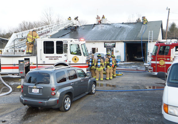 Line Auto Body Fire
